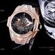 Japan Grade Hublot Sang Bleu II Black Dial Watch set Diamonds (2)_th.jpg